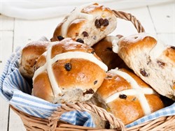 original easter-hot-cross-bun-